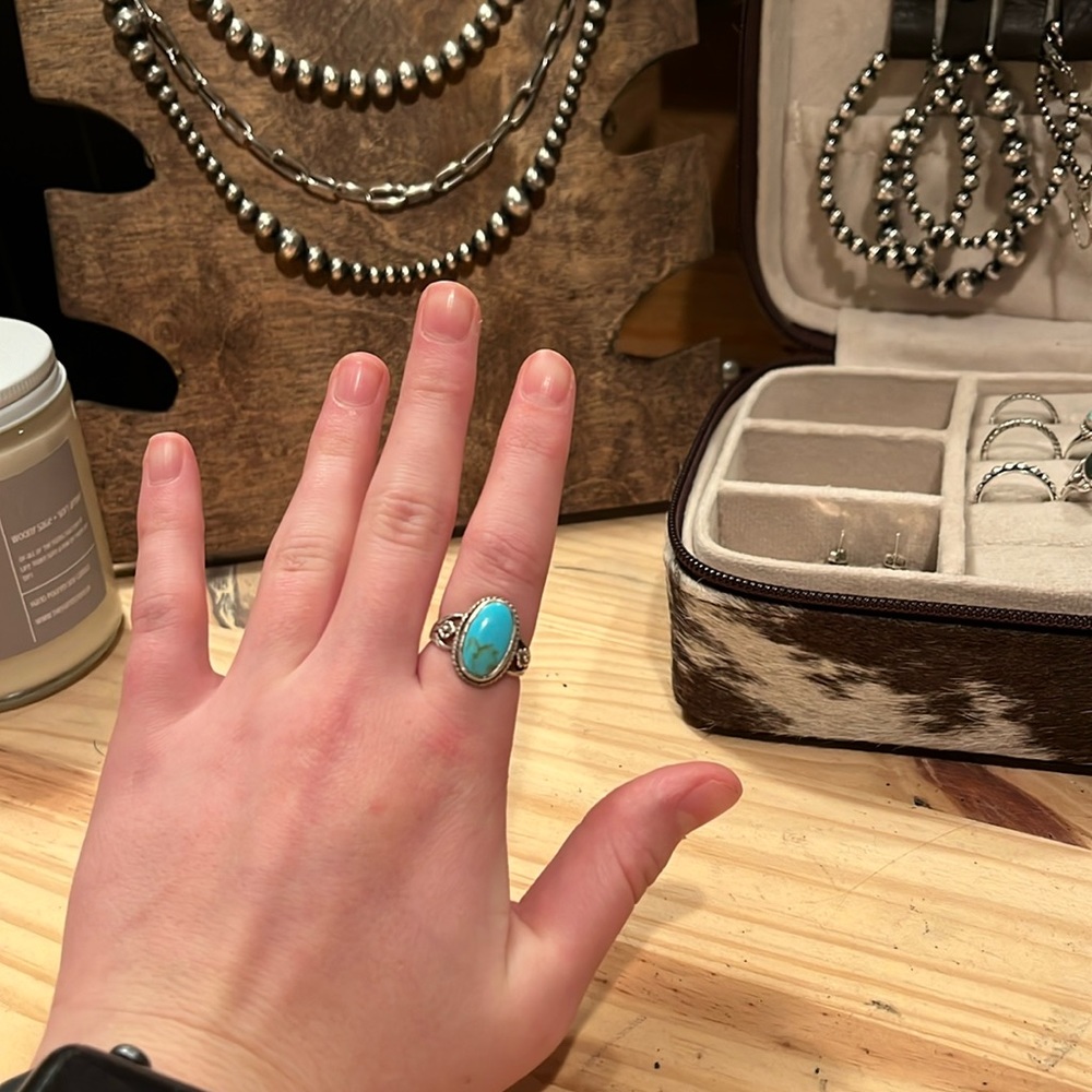 Genuine Turquoise Ring